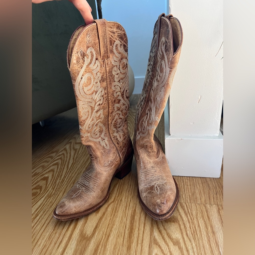 Brown Western Cowboy Boots